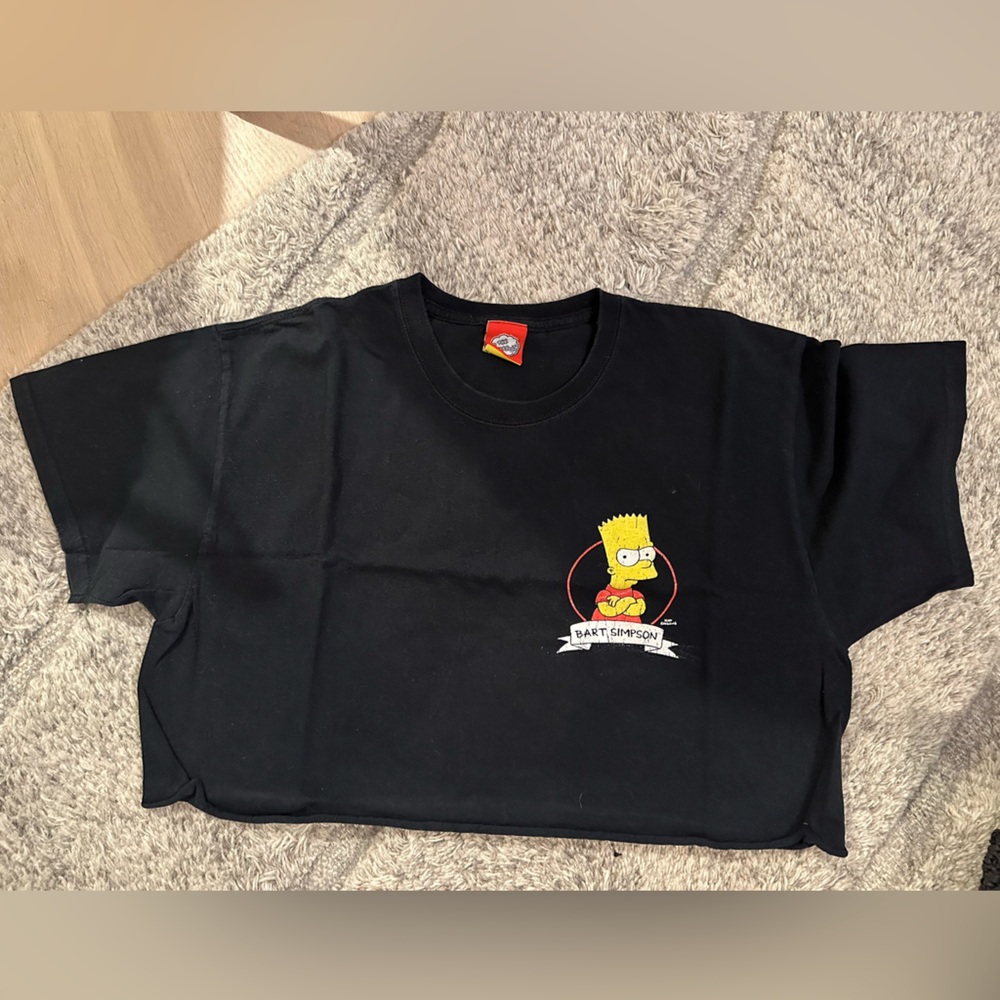 Bart Simpson cropped tshirt